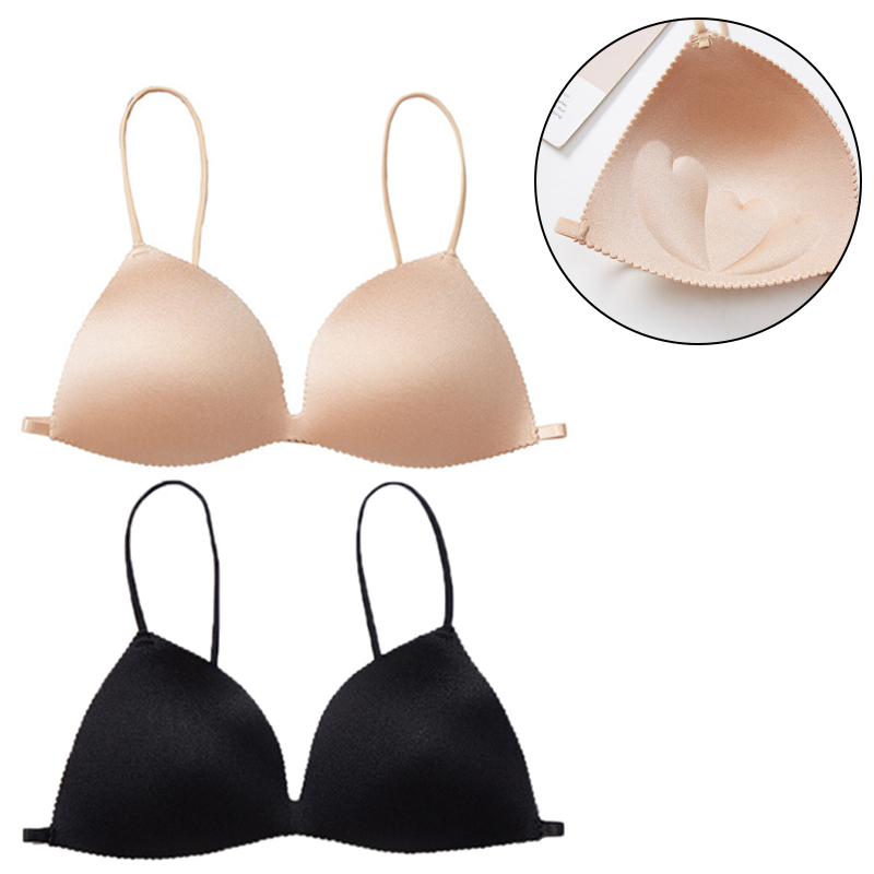Push Up Bra Silicone - 女性用スタイリッシュなシリコンブラジャー通気性のあるプッシュアップブラジャーシームレスブラジャーランジェリーブラジャー