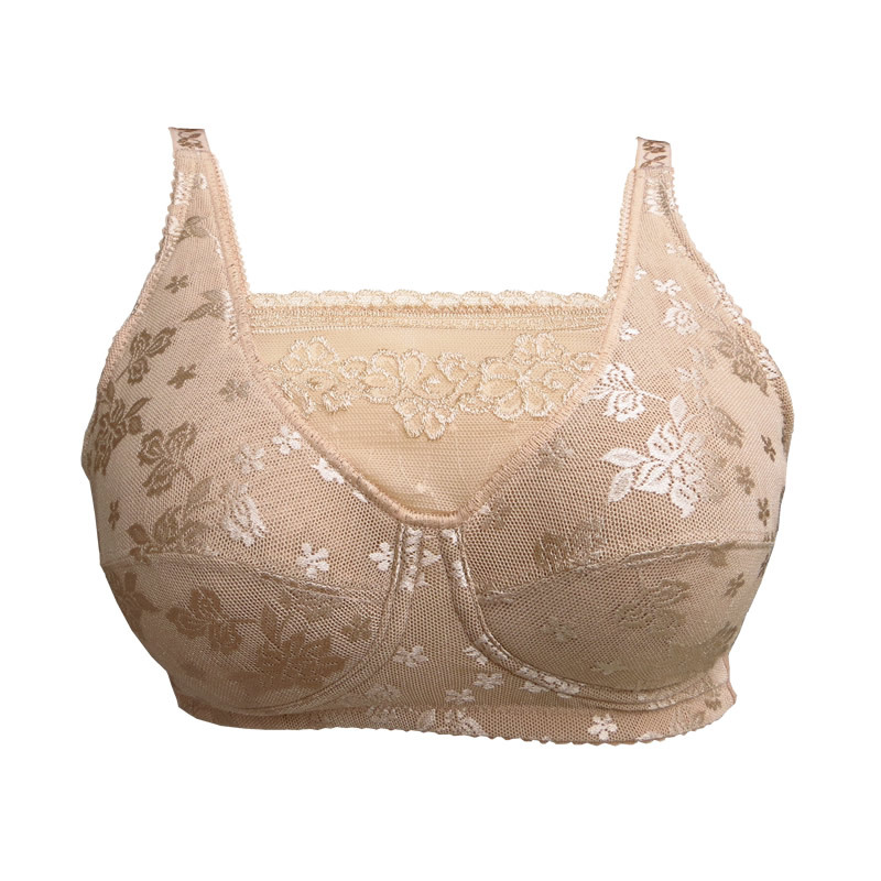 Mastectomy Bra Pocket - X9070 乳房切除ブラ チューブトップタイプ リムレス下着 ギャザー シームレス