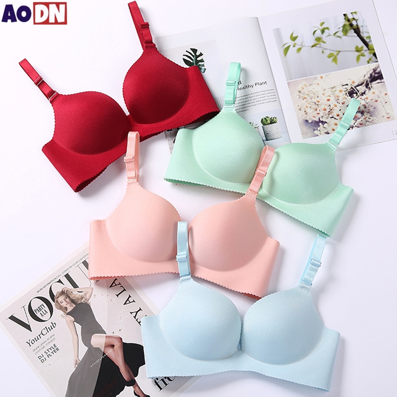 Sleep Bra Bralette - 女性用取り外し可能なショルダーストラップブラレット薄型ワンピースワイヤレスブラリアバックルスリープブラレット調節可能なギャザーブラジャー