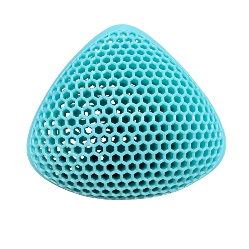 Mastectomy Bra Pocket - 軽量中空三角形乳房フォーム、シリコン乳房フォーム、乳房切除術、Towra、乳房エンハンサーインサート、ハニカムコア、1個