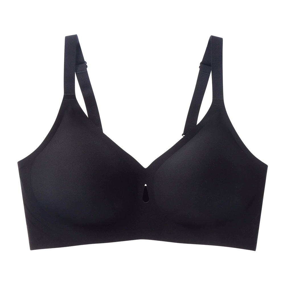 Full Coverage Bra - 女性用プラスサイズブラ、フルカバー、ノンワイヤー、大きなバスト向けプッシュアップサポート、垂れ防止快適ドロップシェイプブラ