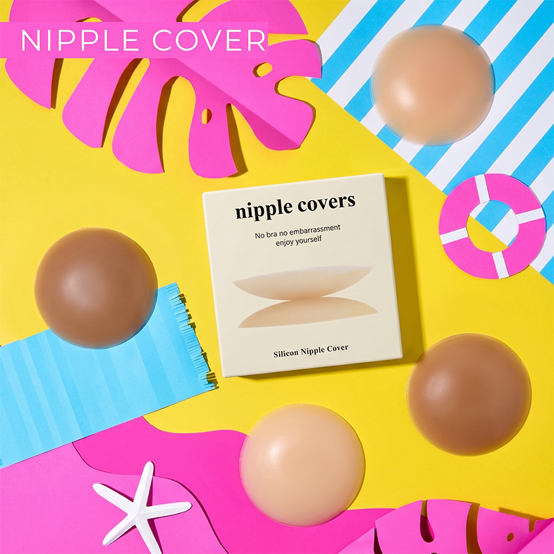 女性用目に見えない粘着式ニップルカバー2枚組、超薄型通気性シ - Strapless Bra Adhesive のレビューと価格