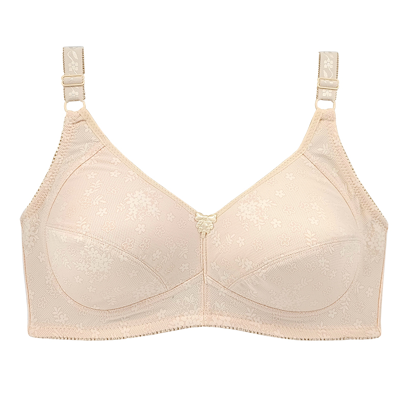 女性用エンボス加工ブラジャー サポート力のあるワイヤレスプッ - Full Coverage Bra のレビューと価格