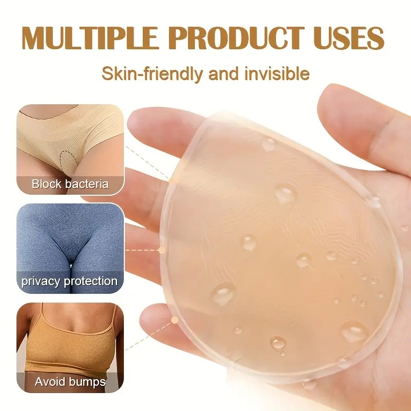 1 ペアプライベートコンシーラーシリコーンパッド部分再利用可 - Strapless Bra Adhesive のレビューと価格