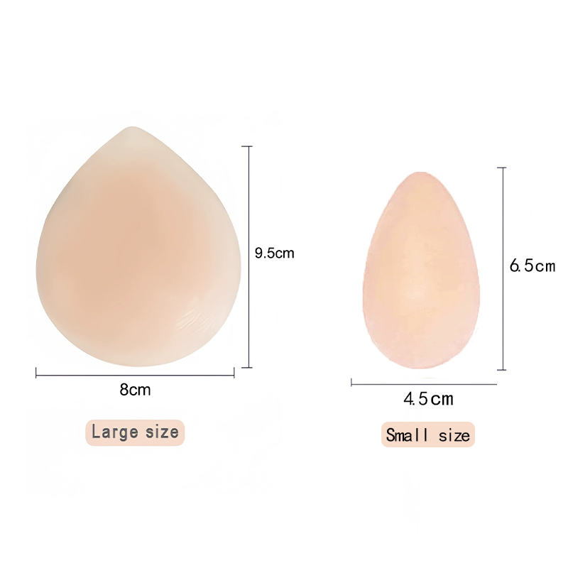 1 ペアプライベートコンシーラーシリコーンパッド部分再利用可 - Strapless Bra Adhesive のレビューと価格