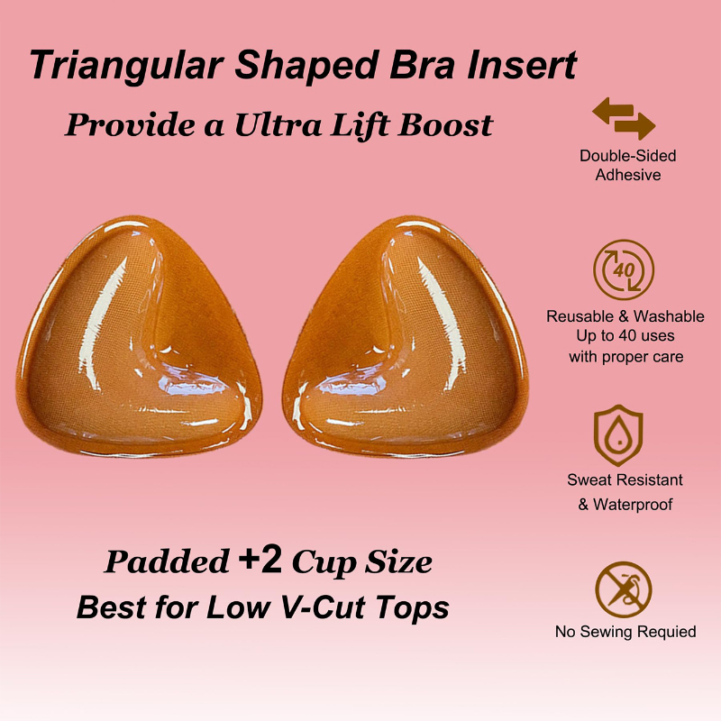 Kave 1/2 ペア両面粘着ブラジャー - 目に見えない粘 - Push Up Bra Silicone のレビューと価格