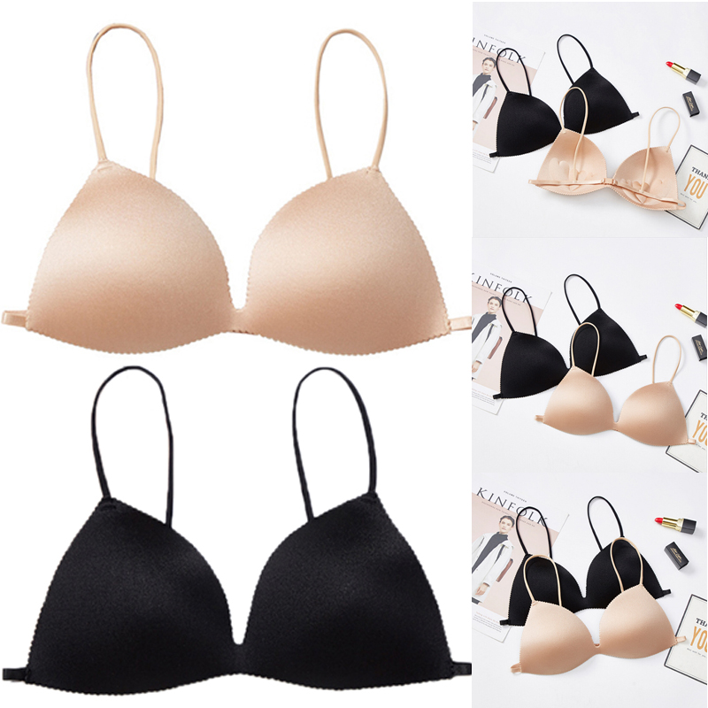 女性用スタイリッシュなシリコンブラジャー通気性のあるプッシュ - Push Up Bra Silicone のレビューと価格
