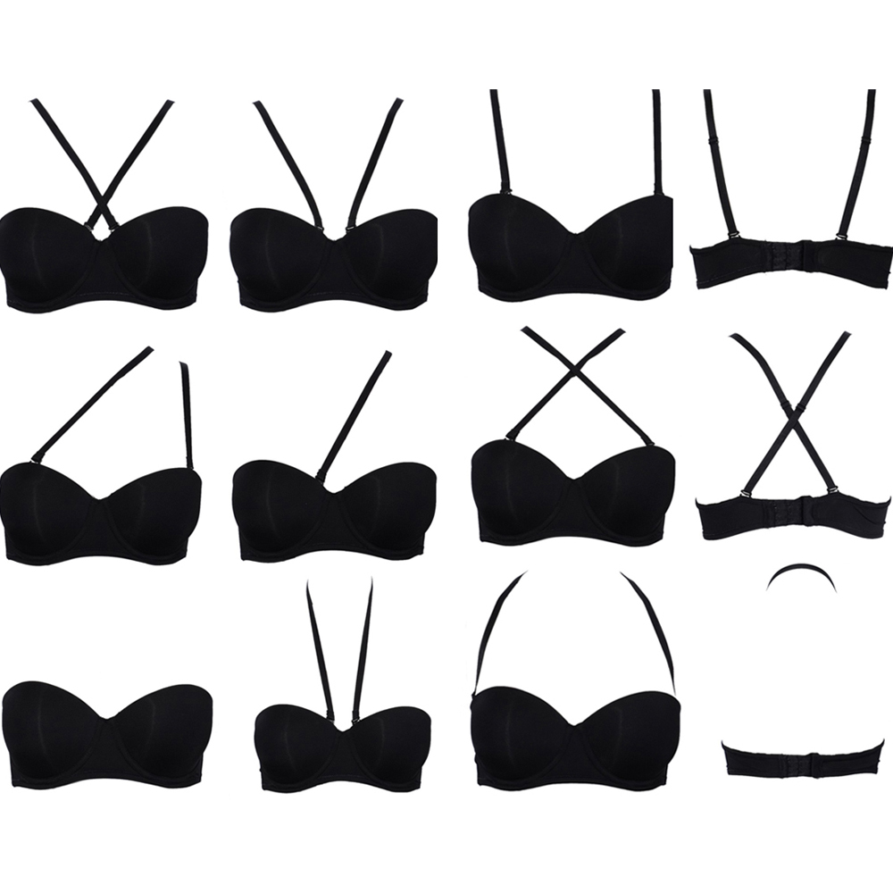 セクシーな結婚式の下着,2カップ,パッド入り,腕立て伏せ,ス - Convertible Bra Multiway のレビューと価格