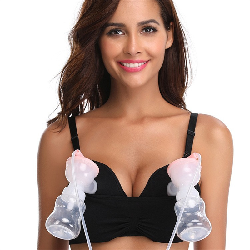 ハンズフリーポンピング授乳ブラジャー女性のための乳房特別な下 - Nursing Bra Clip のレビューと価格