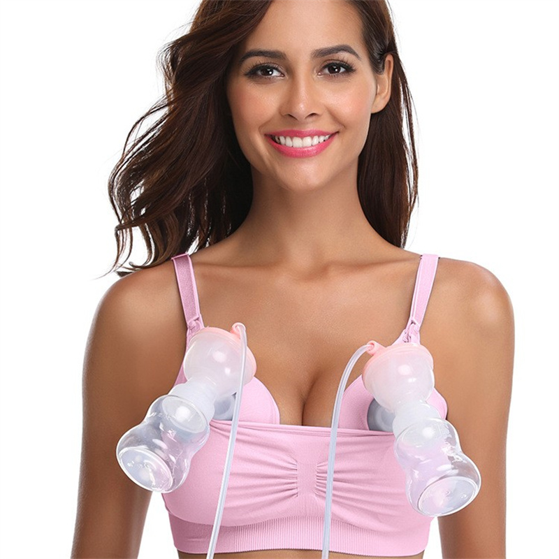 ハンズフリーポンピング授乳ブラジャー女性のための乳房特別な下 - Nursing Bra Clip のレビューと価格