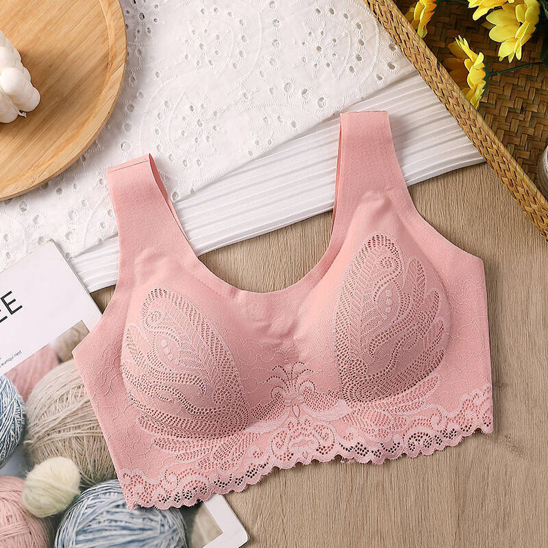 女性のための通気性のあるラテックスブラ,シームレスな下着,パ - Sleep Bra Bralette のレビューと価格