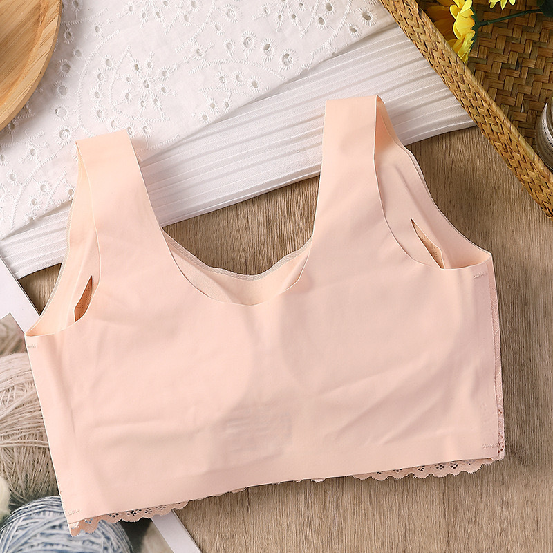 女性のための通気性のあるラテックスブラ,シームレスな下着,パ - Sleep Bra Bralette のレビューと価格