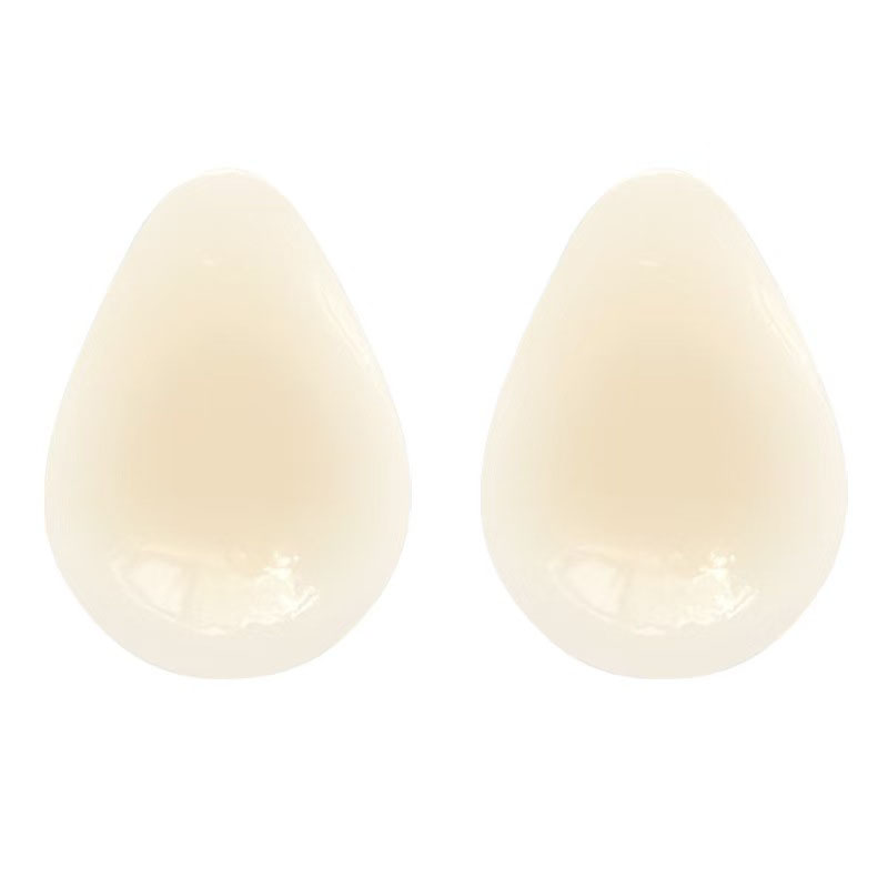水滴型見えないブラ シリコンニップルカバー ブラパッド スト - Push Up Bra Silicone のレビューと価格