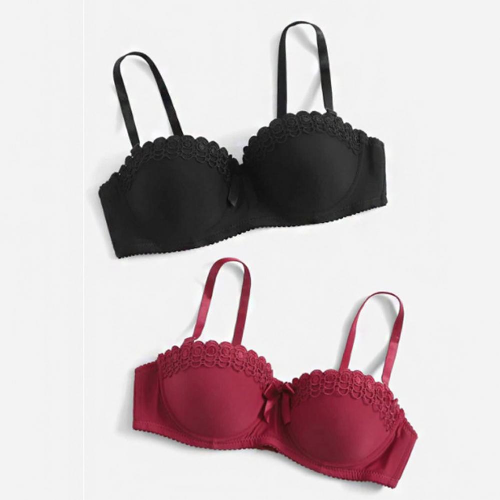 ナイロンブラ レースブラレット 女性用 セクシー デミ ノン - Demi Bra Balconette のレビューと価格