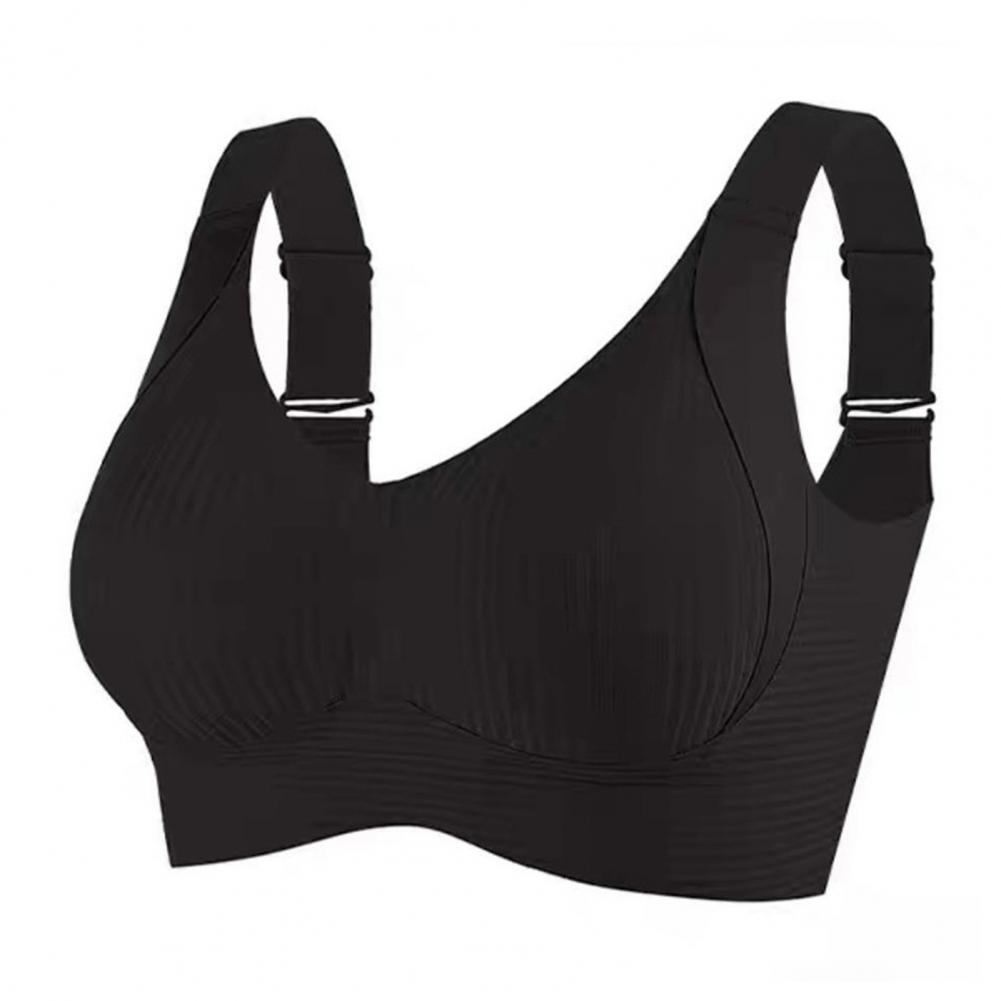 女性用軽量ブラジャー リブ編みワイヤレスプッシュアップスポー - Full Coverage Bra のレビューと価格