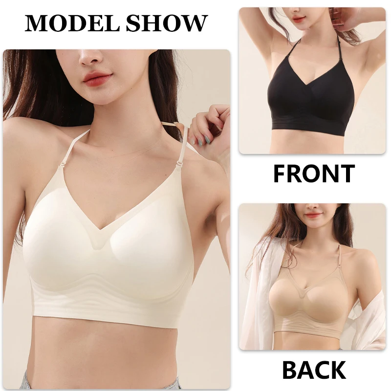 KUCLUT Vネック薄型ブラレット マルチウェイホルター薄 - Convertible Bra Multiway のレビューと価格