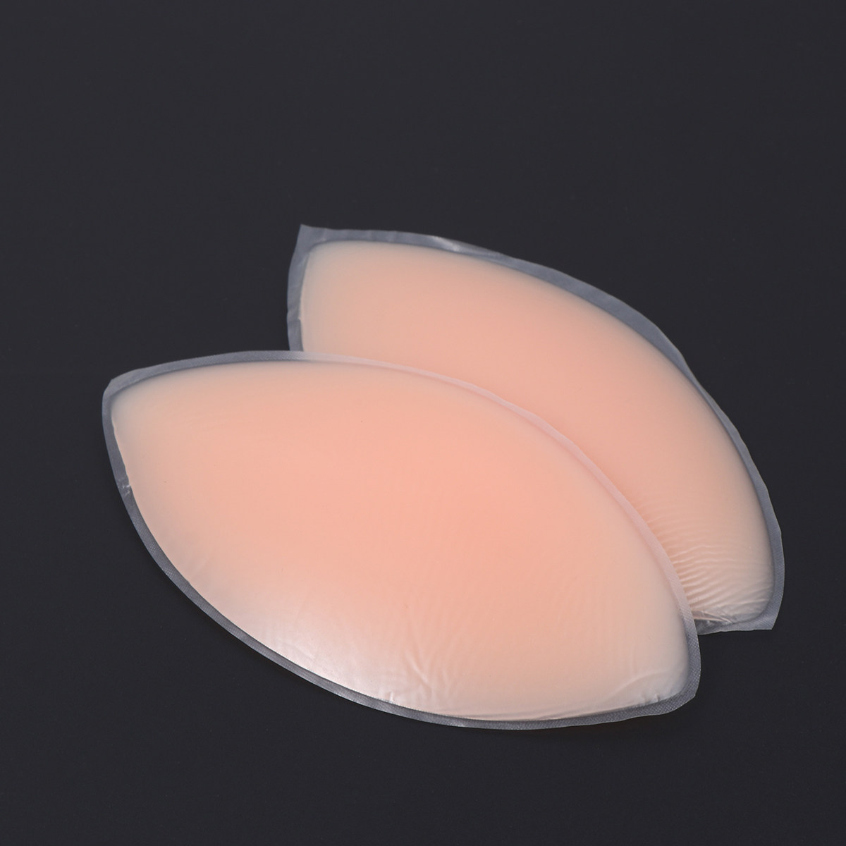 1組のシリコン製胸パッド、粘着式で目に見えないブラパッド、ロ - Strapless Bra Adhesive のレビューと価格