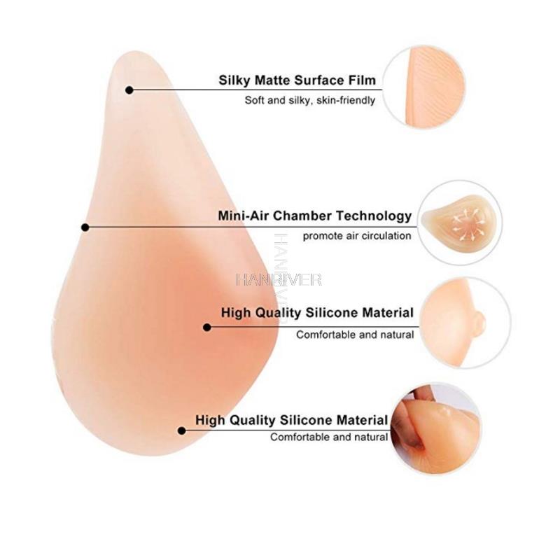 シリコーン胸ブラジャー肌の色乳房切除ブラジャーポケットと人工 - Mastectomy Bra Pocket のレビューと価格