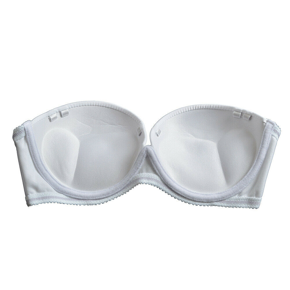 女性用ストラップレスブラ,単色,パッド入り下着,腕立て伏せ, - Convertible Bra Multiway のレビューと価格