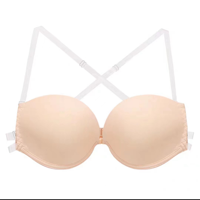 バックレスフロント閉鎖プッシュアップブラジャーセクシーなラン - Convertible Bra Multiway のレビューと価格
