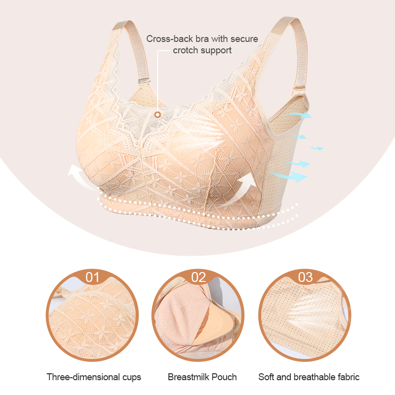 KUCLUT 強力な通気性乳房切除ブラジャー女性用ポケット付 - Mastectomy Bra Pocket のレビューと価格