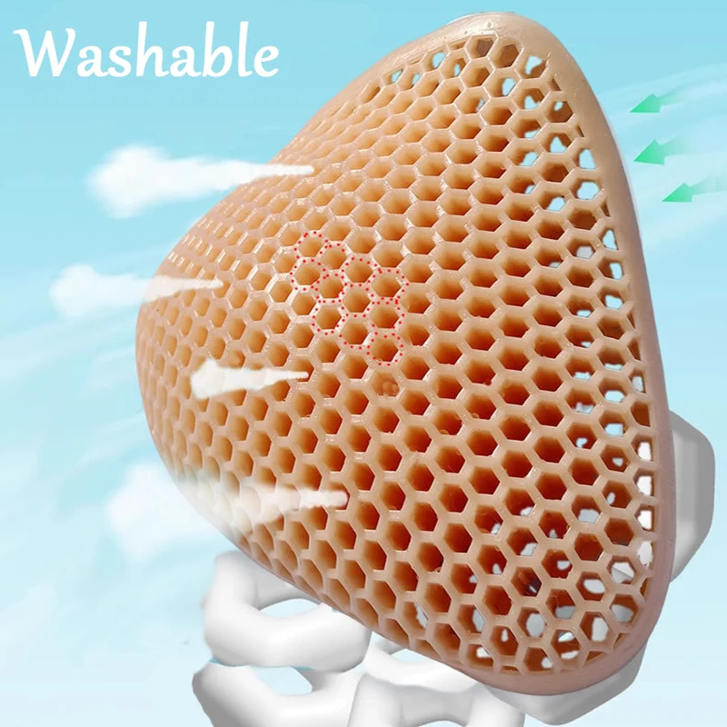 軽量中空三角形乳房フォーム、シリコン乳房フォーム、乳房切除術 - Mastectomy Bra Pocket のレビューと価格