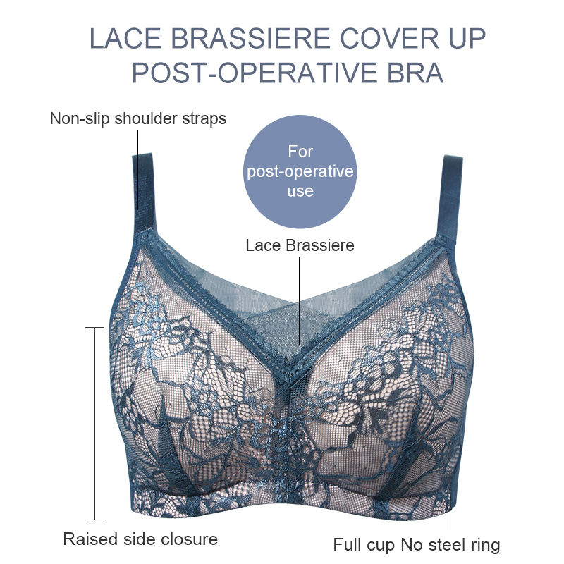 乳房切除用ブラジャー ポケット付き ブレストフォームパッド付 - Mastectomy Bra Pocket のレビューと価格