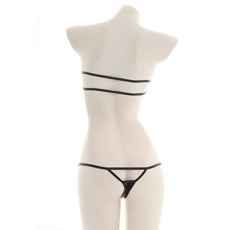 アニメコスプレ女性ビキニ薄手の高弾性ブラジャー G ストリン - Sheer Mesh Bra のレビューと価格